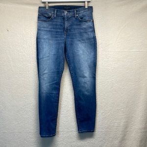 Lucky Brand Ava Skinny Mid Rise Jeans 12/31